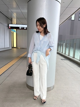 nol niiharaさん（レディース・162cm）の春コーディネート