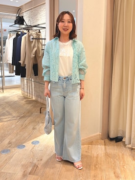 「The Bagmati（ザバグマティ）のアイテム」を使った、aikoさん（レディース・158cm）の春コーディネート