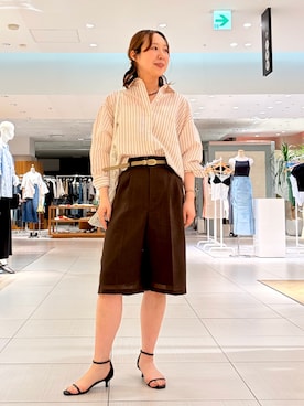 aikoさん（レディース・158cm）の春コーディネート