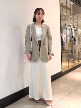 aikoさん（レディース・158cm）の春コーディネート