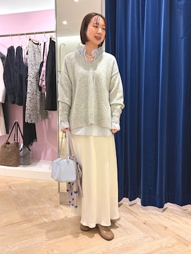 aikoさん（レディース・158cm）の冬コーディネート