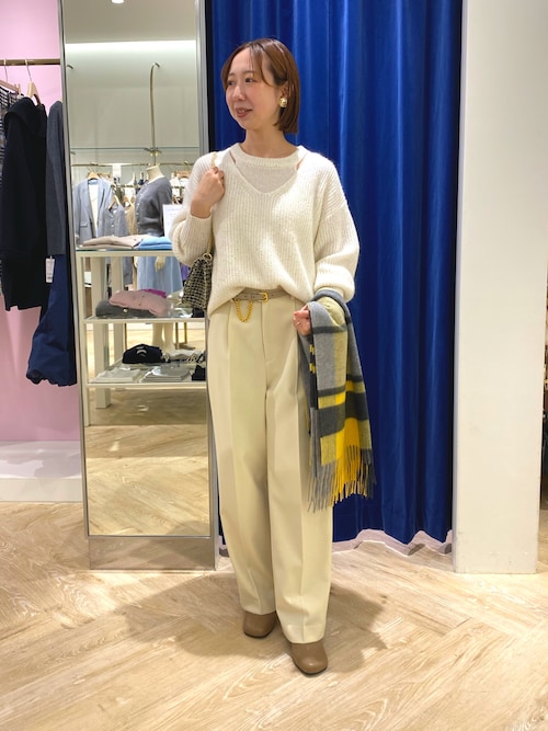 セール】《手洗い可能》スパンコールモヘヤレイヤード風プルオーバー