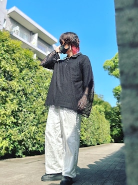 「ADRER」｜showさん（メンズ・175cm）の夏コーディネート