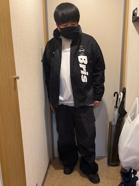 「デブ」｜703さん（メンズ・164cm）の冬コーディネート