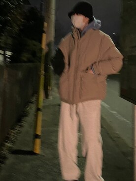 「Lattice（Lattice）のアイテム」を使った、unvillageさん（メンズ・165cm）の冬コーディネート