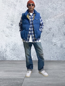 「THE NORTH FACE（ザノースフェイス）のアイテム」を使った、トクさん　ﾌﾝﾌﾝﾌﾝﾌﾝ…さん（メンズ・172cm）の秋コーディネート