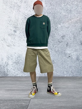 トクさんさんの（Carhartt | カーハート）を使ったコーディネート