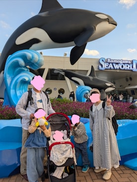 「Samansa Mos2（サマンサ モスモス）のアイテム」を使った、rabbitさん（レディース・147cm）の秋コーディネート