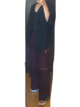 「赤」｜「アイテム（レッド系）」を使った、エムシーさん（メンズ・168cm）の夏コーディネート