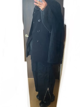 ADRER(アドラー)の「Beaver melton over P-coat/ビーバーメルトン