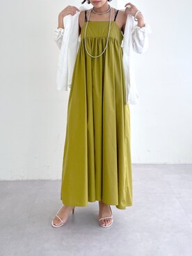 「GALENA（ガレナ）のアイテム」を使った、Nanamiさん（レディース・156cm）の春コーディネート