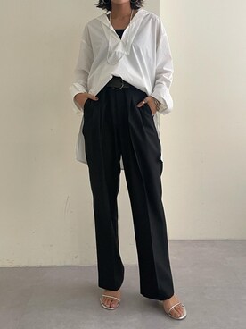 「GALENA（ガレナ）のアイテム」を使った、Nanamiさん（レディース・156cm）の春コーディネート