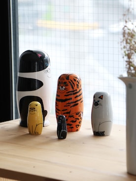 「HIGHTIDE（ハイタイド）のアイテム（インテリア雑貨）」を使った、HIGHTIDEさん（レディース・160cm）の冬コーディネート