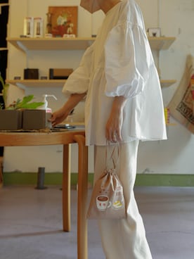 「レトロ」｜「アイテム（財布/小物）」を使った、HIGHTIDEさん（レディース・156cm）の冬コーディネート