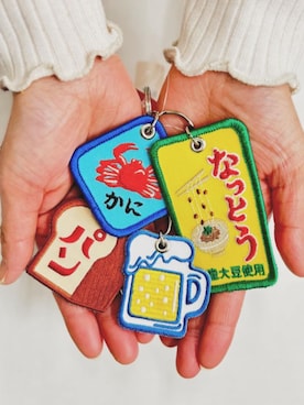 「アイテム（キーホルダー）」を使った、HIGHTIDEさん（レディース・155cm）の春コーディネート