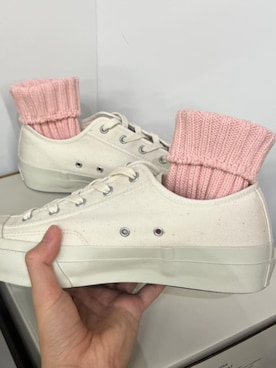 「OBSCURE SOCKS（オブスキュア ソックス）のアイテム」を使った、HIGHTIDEさん（レディース・162cm）の春コーディネート