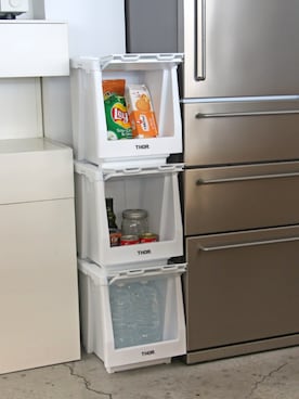 「アイテム（収納グッズ）」を使った、HIGHTIDEさん（レディース・160cm）の秋コーディネート