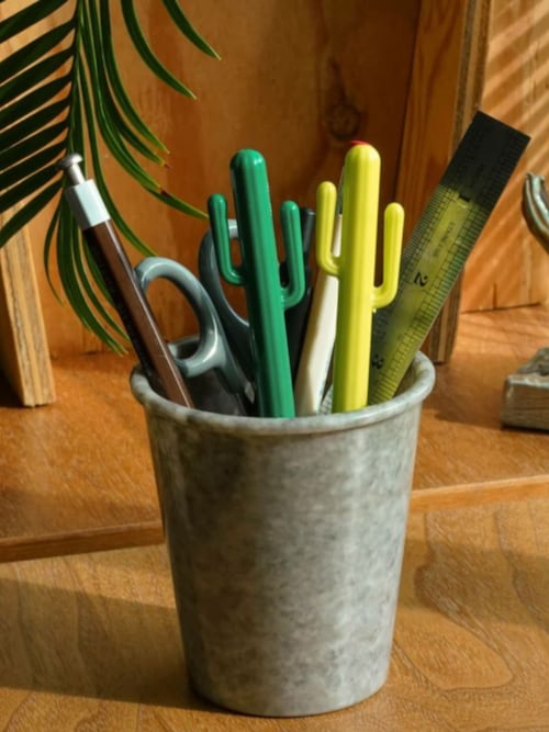 Marbled Melamine Pen stand マーブル メラミン ペンスタンド （ペン