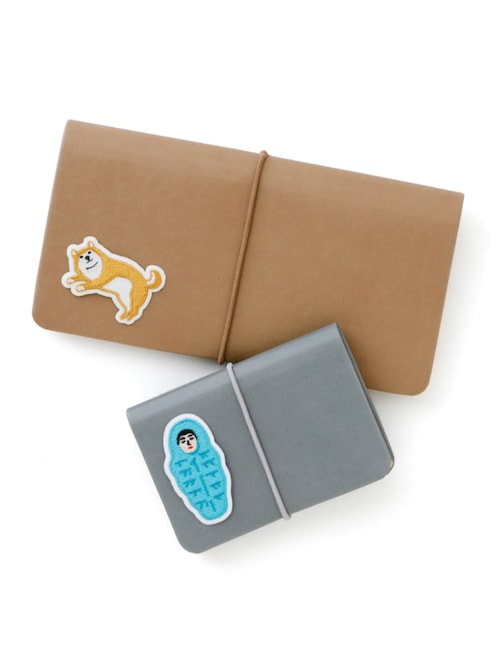 ニューレトロ ワッペンシール ミニステッカー 刺繍（ステッカー