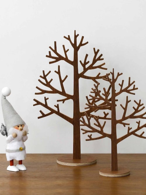ウッドツリー ウォールナット クリスマスツリー M（インテリア雑貨