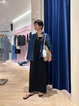「アイテム（チャーム）」を使った、taki chanさん（レディース・155cm）の秋コーディネート