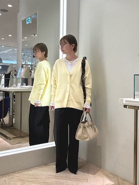 「grace grace （グラスグラス）のアイテム」を使った、taki chanさん（レディース・155cm）の冬コーディネート