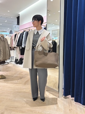 「アイテム（ピアス（両耳用））」を使った、taki chanさん（レディース・155cm・30代）の秋コーディネート