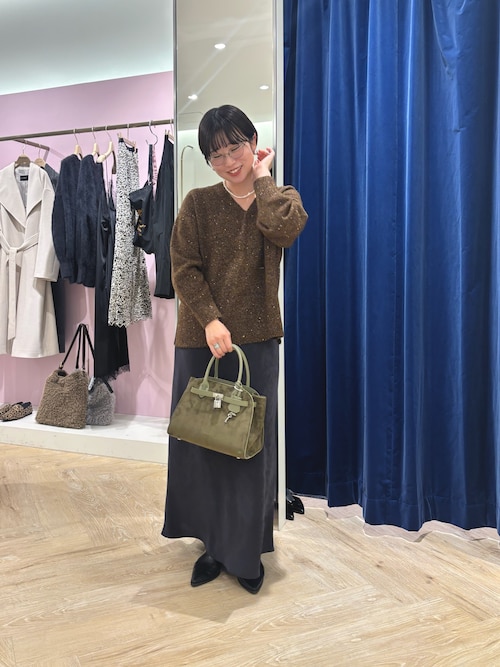 SINBONO/シンボノ】 スエードコンビトートバッグ（トートバッグ