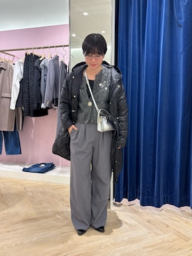 「アイテム（ジャケット/アウター）」を使った、taki chanさん（レディース・155cm）の秋コーディネート