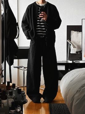 「MONKEY TIME（モンキータイム）のアイテム」を使った、KGさん（メンズ・177cm）の春コーディネート