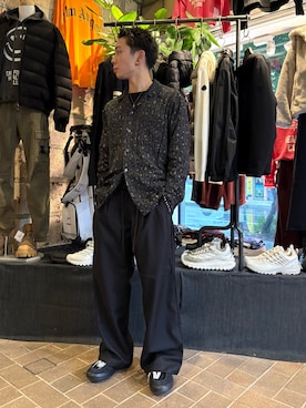 「アイテム（チノパンツ）」を使った、11xxttさん（メンズ・167cm・10代）の秋コーディネート
