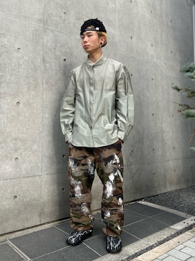「アイテム（サンダル）」を使った、11xxttさん（メンズ・167cm・10代）の夏コーディネート