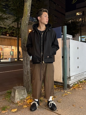 「アイテム（その他アウター）」を使った、11xxttさん（メンズ・167cm・20代）の秋コーディネート