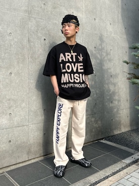 「アイテム（サンダル）」を使った、11xxttさん（メンズ・167cm・10代）の夏コーディネート