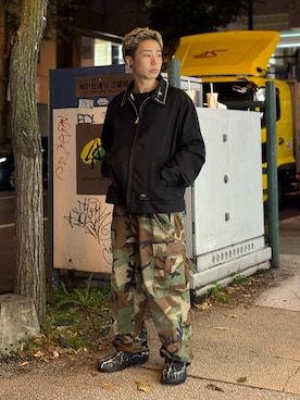 「アイテム（その他アウター）」を使った、11xxttさん（メンズ・167cm・20代）の秋コーディネート