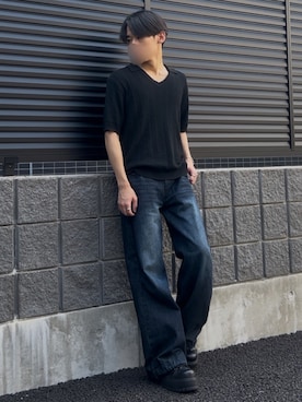 「GRANCY（グランシー）のアイテム」を使った、yodanさん（メンズ・168cm）の夏コーディネート