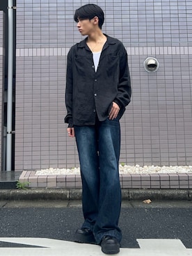 「GRANCY（グランシー）のアイテム」を使った、yodanさん（メンズ・168cm）の秋コーディネート