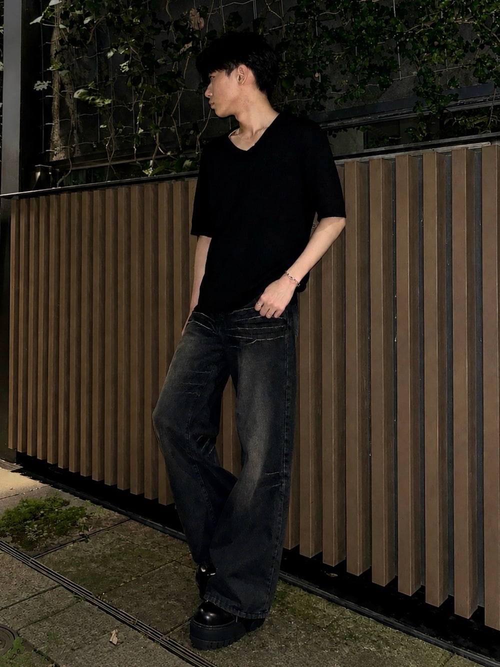 Parts Lab.】Vintage Washed Flare Denim Pants / ヴィンテージ