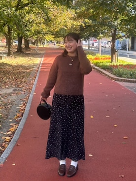 「サークルバッグ」｜misakiさん（レディース・161cm）の秋コーディネート