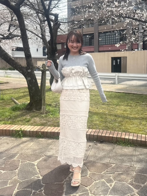 ビスチェ風レイヤードロンＴ