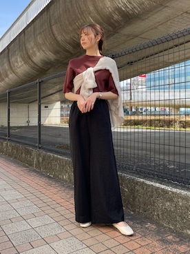 mokaさん（レディース・165cm）の春コーディネート
