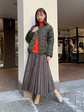 mokaさん（レディース・165cm）の冬コーディネート