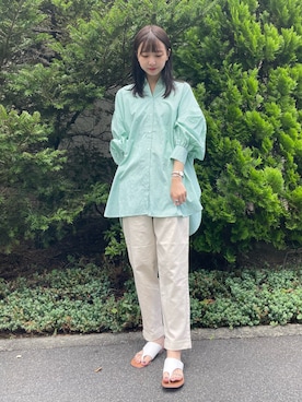 mokaさん（レディース・165cm）の夏コーディネート