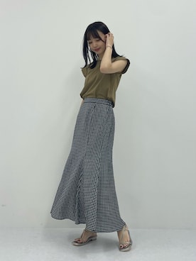 mokaさん(レディース・165cm)の夏コーディネート