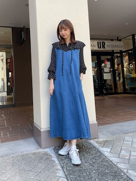 mokaさん（レディース・165cm）の春コーディネート