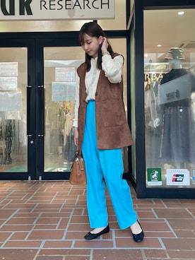 mokaさん（レディース・165cm）の秋コーディネート