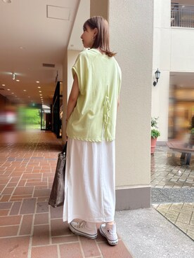 mokaさん(レディース・165cm)の夏コーディネート