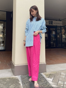 mokaさん（レディース・165cm）の夏コーディネート