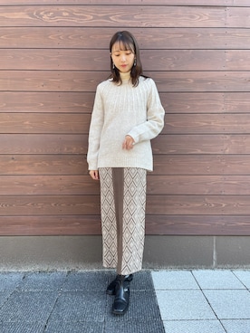 mokaさん(レディース・165cm)の冬コーディネート