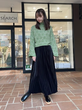 mokaさん（レディース・165cm）の秋コーディネート